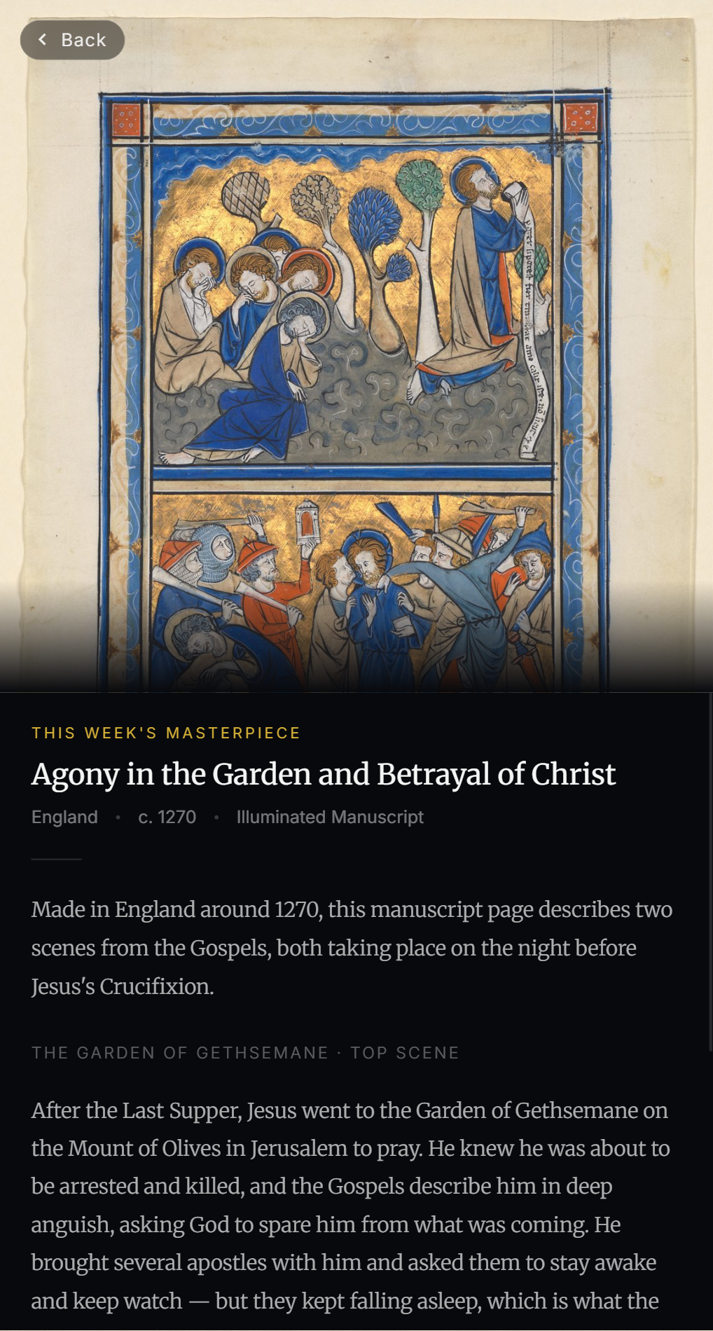 Christian Art Weekly screen